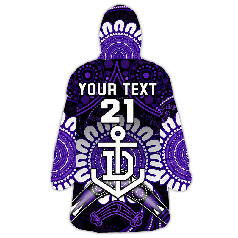 custom-personalised-dockers-football-wearable-blanket-hoodie-boomerang-indigenous-dots