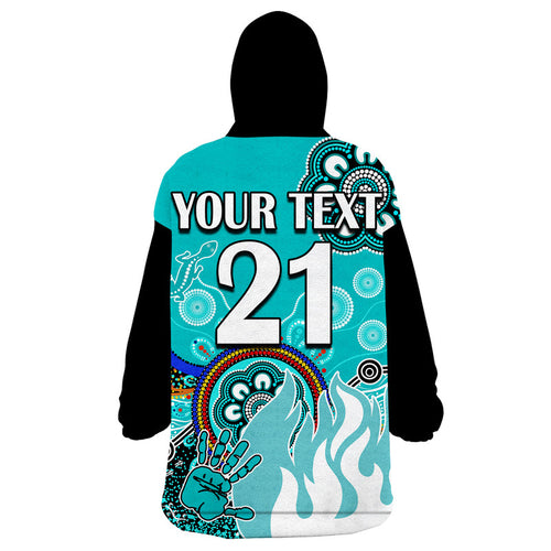 custom-personalised-brisbane-heat-wearable-blanket-hoodie-cricket-indigenous-aboriginal-lizard-version