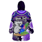 custom-personalised-australia-koala-aboriginal-wearable-blanket-hoodie-koala-hugging-rugby-ball-purple