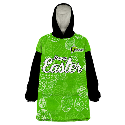 custom-personalised-sydney-thunder-cricket-happy-easter-day-wearable-blanket-hoodie-simple-style