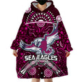 custom-personalised-sea-eagles-rugby-wearable-blanket-hoodie-boomerang-indigenous-dots