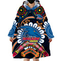 adelaide-crows-football-wearable-blanket-hoodie-boomerang-indigenous-dots