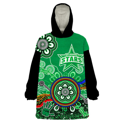 melbourne-stars-wearable-blanket-hoodie-cricket-indigenous-aboriginal-lizard-version