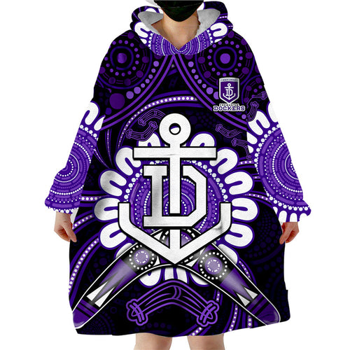 custom-personalised-dockers-football-wearable-blanket-hoodie-boomerang-indigenous-dots