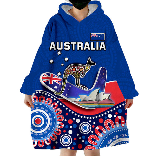 australia-day-wearable-blanket-hoodie-indigenous-kangaroo-and-boomerang