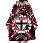 st-kilda-saints-wearable-blanket-hoodie-boomerang-indigenous-dots