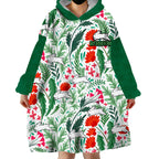 rabbitohs-poppy-flowers-field-wearable-blanket-hoodie