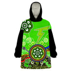 custom-personalised-sydney-thunder-wearable-blanket-hoodie-cricket-indigenous-aboriginal-lizard-version