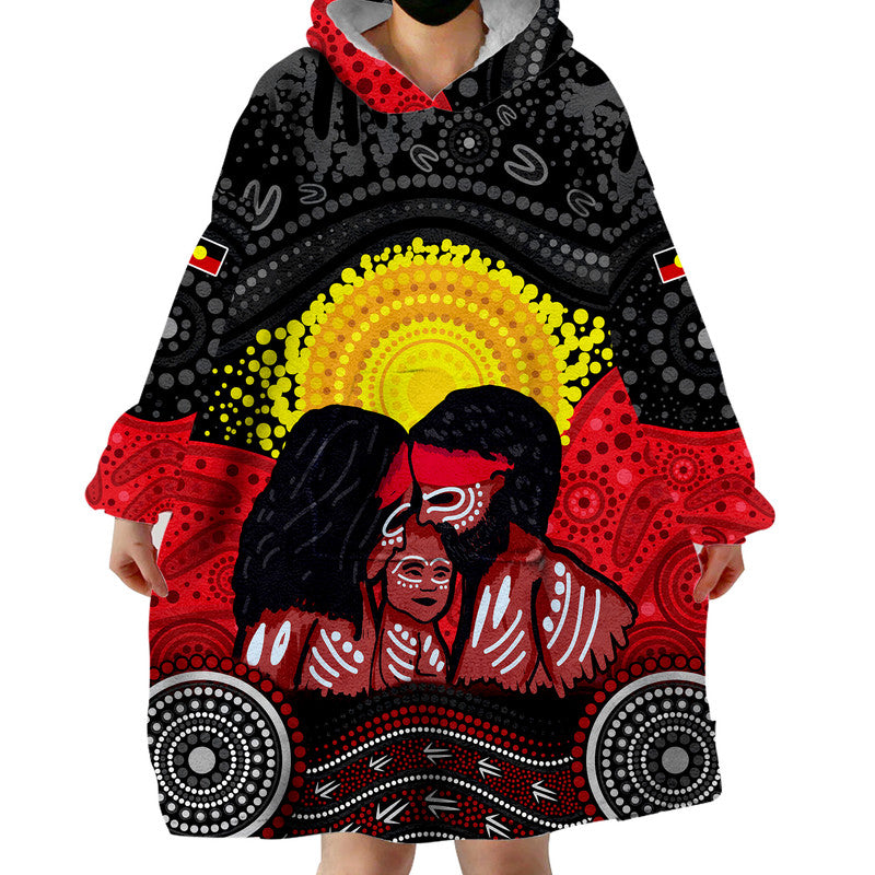 australia-indigenous-aboriginal-family-wearable-blanket-hoodie