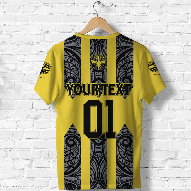 custom-personalised-wellington-phoenix-the-nix-maori-t-shirt-soccer-club-original-style-yellow