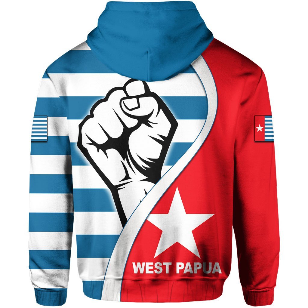 west-papua-zip-up-hoodie-clenched-hands-flag