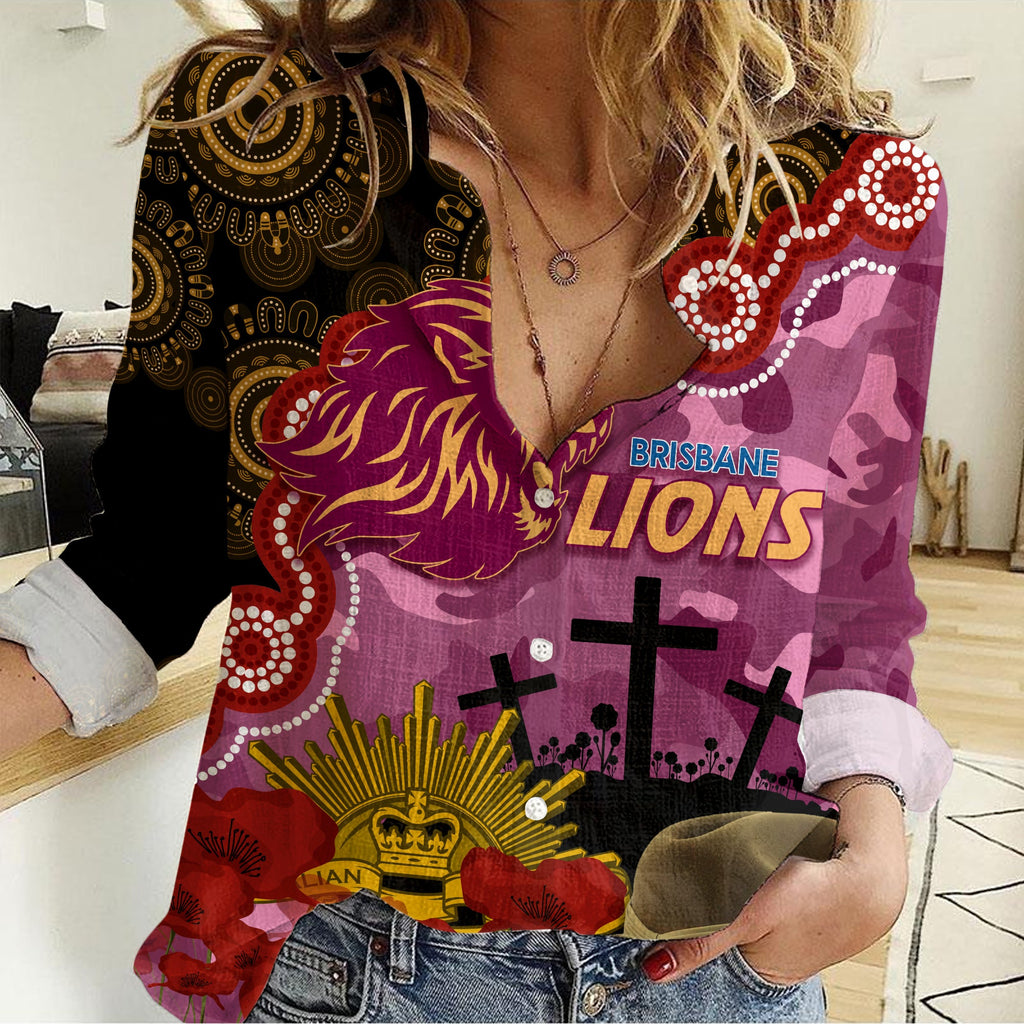lions-football-anzac-2023-women-casual-shirt-aboriginal-mix-slouch-hat