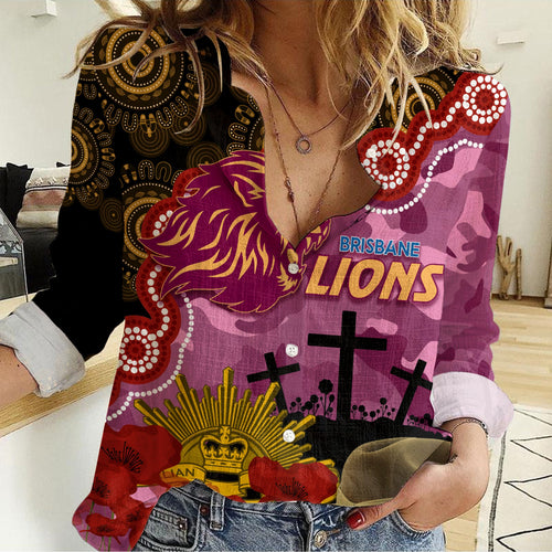 lions-football-anzac-2023-women-casual-shirt-aboriginal-mix-slouch-hat