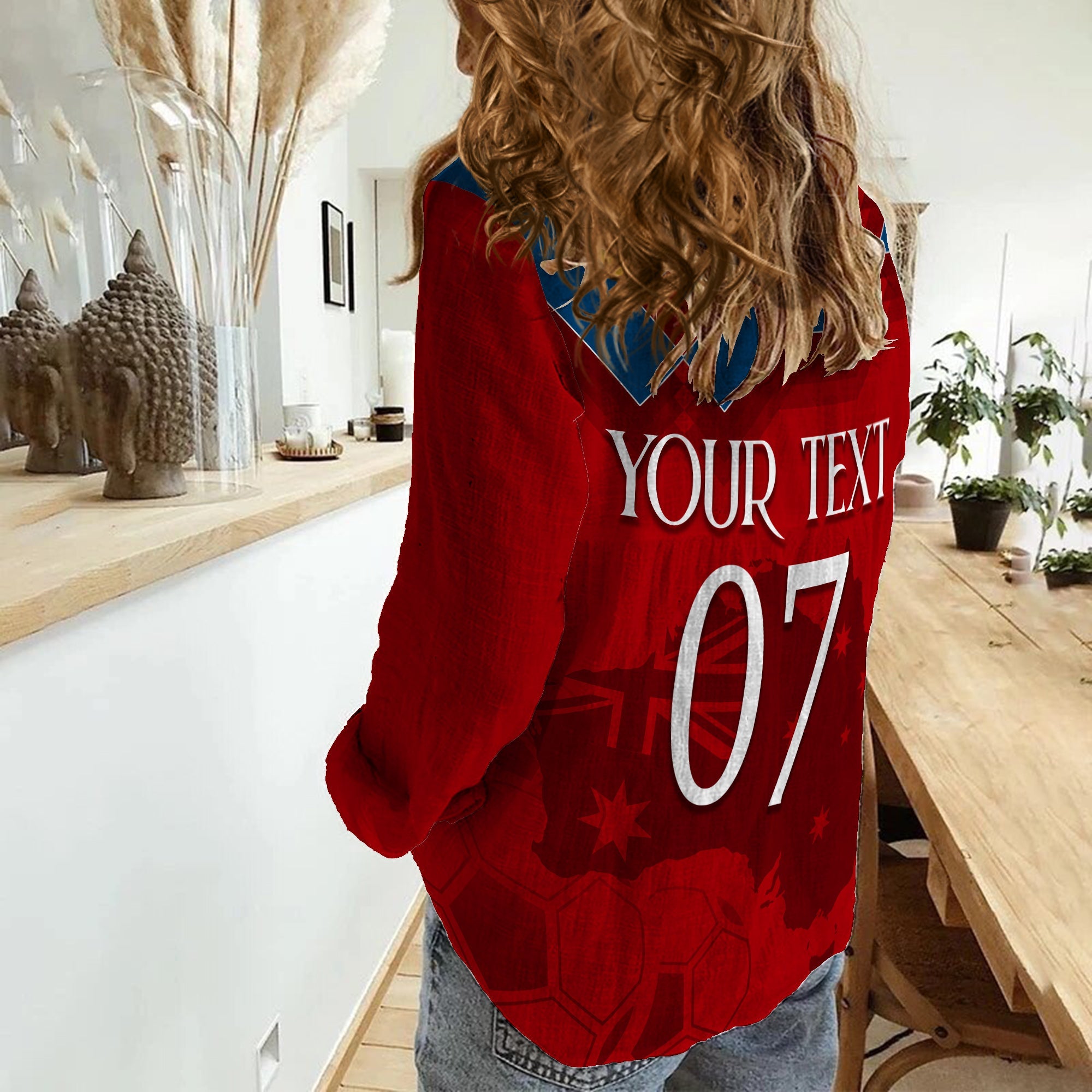 adelaide-united-football-women-casual-shirt-the-reds-sporty-vibes