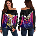 Storm Naidoc Week Women Off Shoulder Sweater Aboriginal Special Style LT16 - Vibe Hoodie