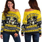 Richmond Tigers Women Off Shoulder Sweater Christmas 2021 Style