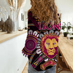 brisbane-lions-football-women-casual-shirt-boomerang-indigenous-dots