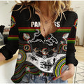 custom-personalised-panthers-rugby-casual-shirt-aboriginal-2023-black-style
