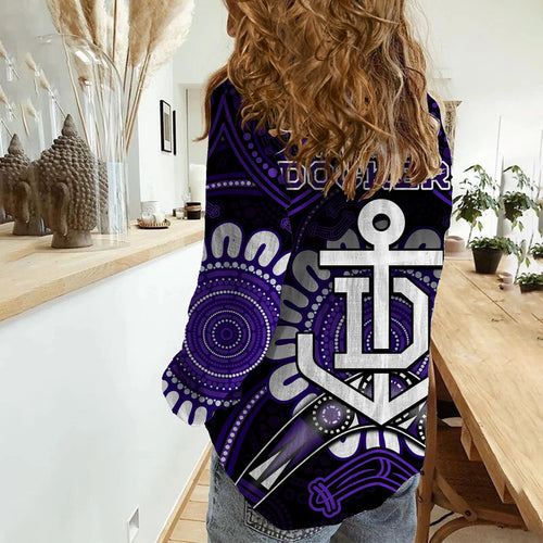 dockers-football-women-casual-shirt-boomerang-indigenous-dots
