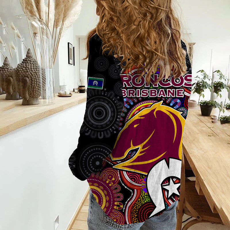 broncos-rugby-naidoc-week-women-casual-shirt-indigenous