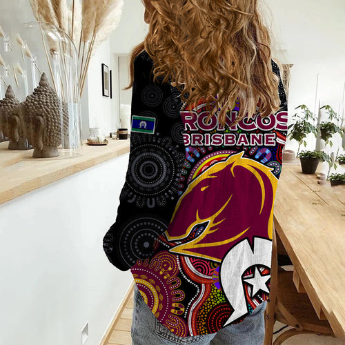 broncos-rugby-naidoc-week-women-casual-shirt-indigenous