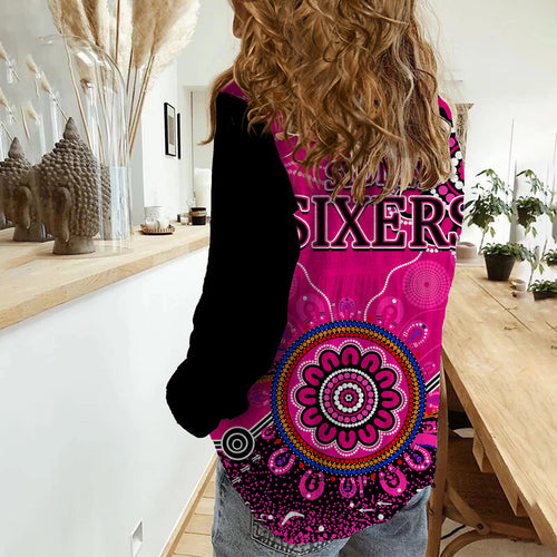 sydney-sixers-women-casual-shirt-cricket-indigenous-aboriginal