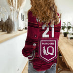 custom-personalised-qld-maroons-rugby-women-casual-shirt-indigenous