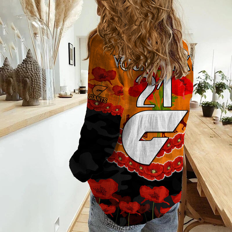 custom-personalised-gws-giants-football-anzac-women-casual-shirt-lest-we-forget