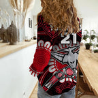 custom-personalised-bombers-football-women-casual-shirt-boomerang-indigenous-dots