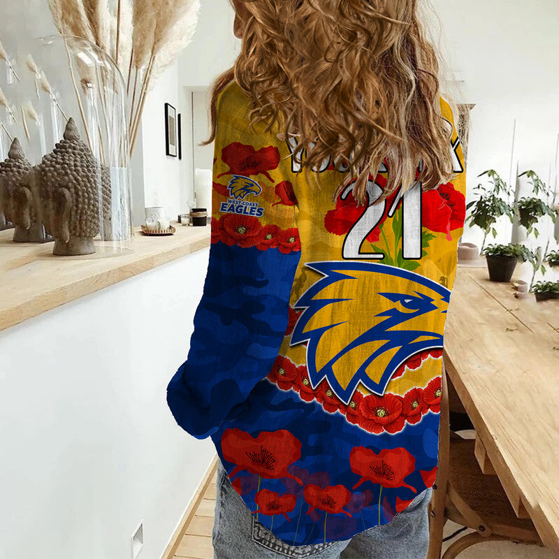 custom-personalised-west-coast-eagles-football-anzac-women-casual-shirt-lest-we-forget