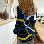 custom-personalised-cowboys-rugby-women-casual-shirt-aboriginal-dots-version