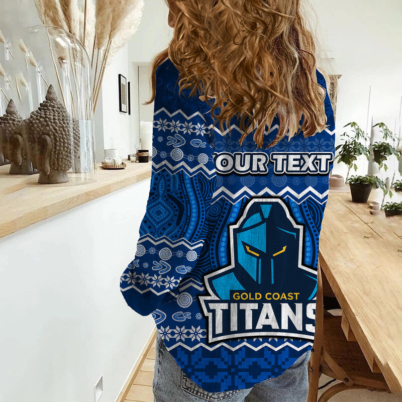 custom-personalised-titans-aboriginal-gold-coast-christmas-vibe-women-casual-shirt