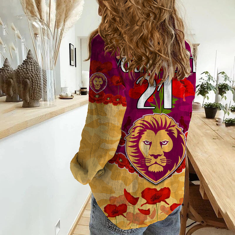 custom-personalised-brisbane-lions-football-anzac-women-casual-shirt-lest-we-forget