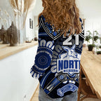 custom-personalised-kangaroos-football-women-casual-shirt-boomerang-indigenous-dots