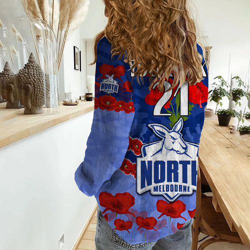 custom-personalised-kangaroos-football-anzac-women-casual-shirt-lest-we-forget