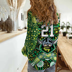 custom-personalised-raiders-rugby-women-casual-shirt-boomerang-indigenous-dots