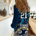 custom-personalised-titans-rugby-women-casual-shirt-boomerang-indigenous-dots