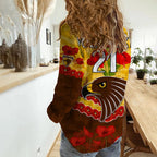 custom-personalised-hawks-football-anzac-women-casual-shirt-lest-we-forget