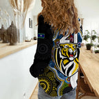custom-personalised-richmond-tigers-football-naidoc-week-women-casual-shirt-indigenous