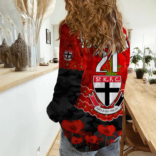 custom-personalised-st-kilda-saints-football-anzac-women-casual-shirt-lest-we-forget