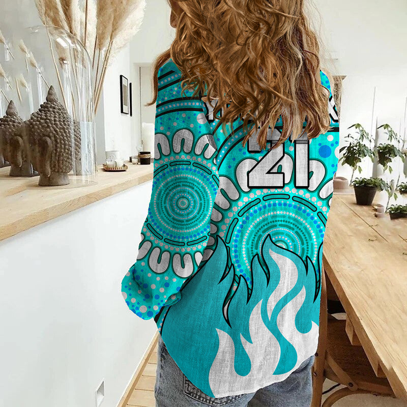 custom-personalised-brisbane-heat-cricket-women-casual-shirt-aboriginal