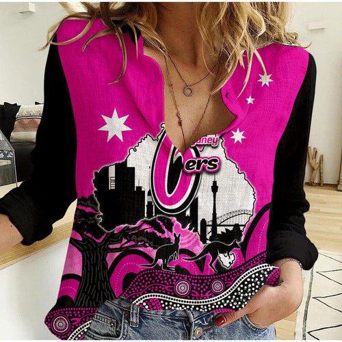 happy-australia-day-sydney-sixers-women-casual-shirt