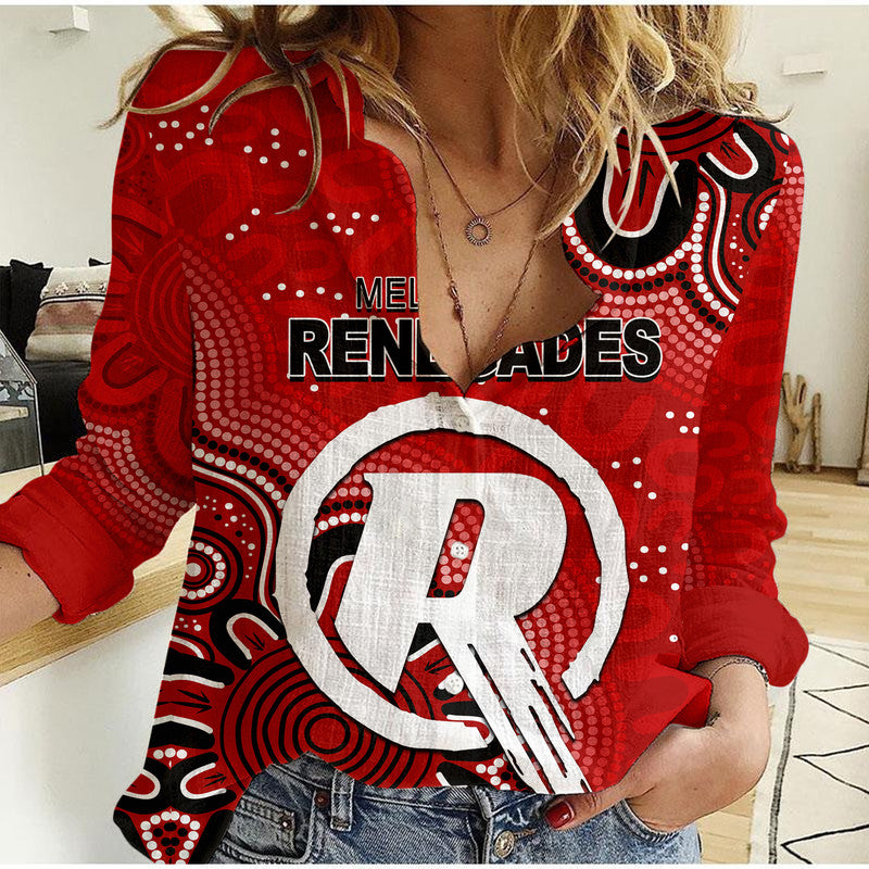 custom-personalised-and-number-renegades-cricket-casual-shirt-aboriginal-red