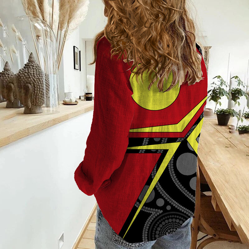 aboriginal-woman-casual-shirt-indigenous-legend