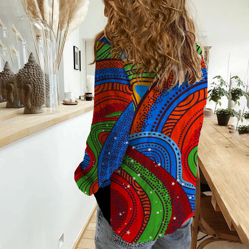 brisbane-broncos-2022-woman-casual-shirt-indigenous-vibes
