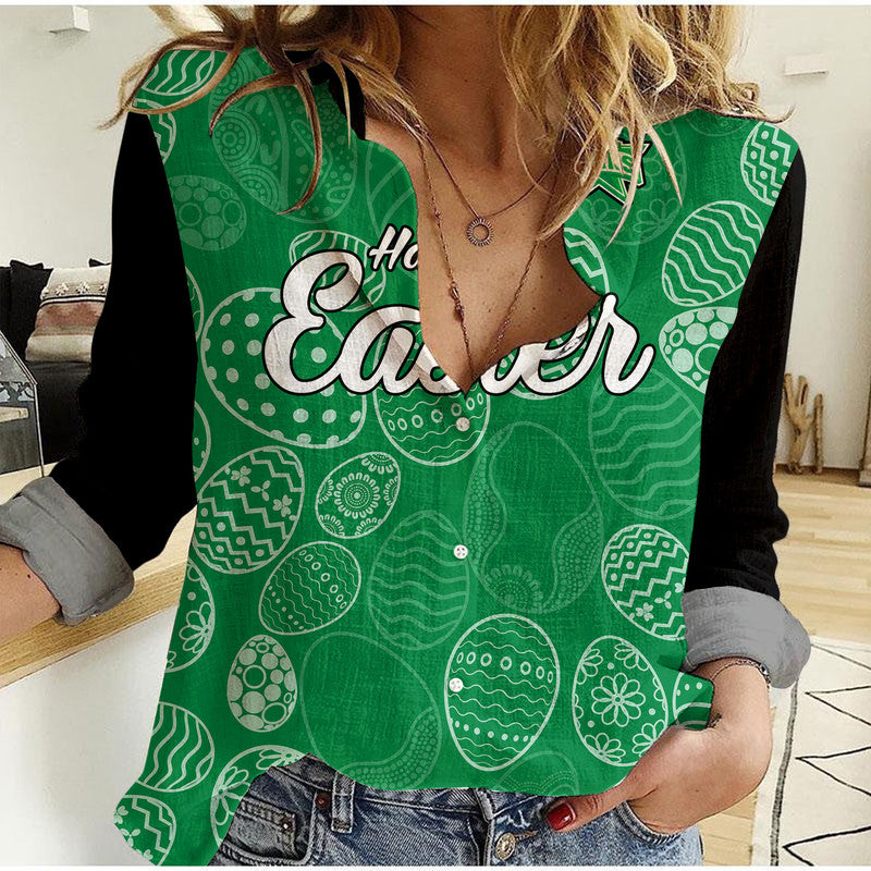 custom-personalised-melbourne-stars-cricket-happy-easter-day-women-casual-shirt-simple-style