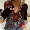 dolphins-rugby-women-casual-shirt-indigenous-circles-and-waves-black