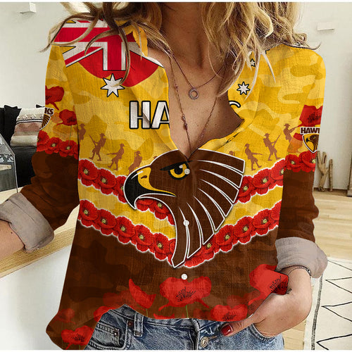 hawks-football-anzac-women-casual-shirt-lest-we-forget