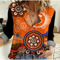 perth-scorchers-women-casual-shirt-cricket-indigenous-aboriginal-lizard-version