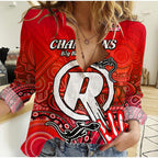 melbourne-renegades-champions-women-casual-shirt-lizard-indigenous-aboriginal